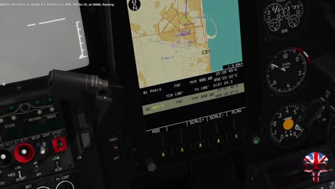 DCS World - Nav Map Setup 04 = Add waypoint, waypoint auto pilot behavior