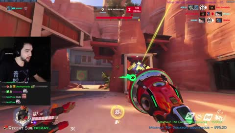 Redshell does a good job at dodging a widowmaker