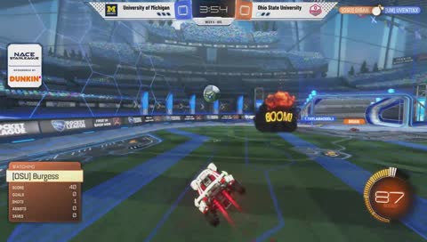 Burgess with the first goal of game 2.