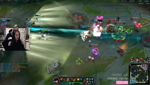 Insane flash for triple kill