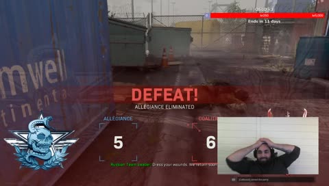 Spedersen hadde en halvfeit en under Vicc sin trenings stream