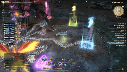 船長が閉じ込められたシーン