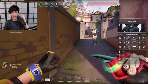 Reyes doing some weird things with her hands