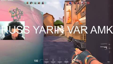 Ekrana Russ yazması yetti.