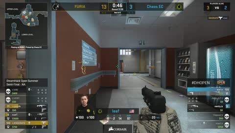 Leaf garante antieco com 3k (nuke) | draft5.gg