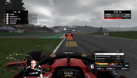 Sensationelles Überholmanöver von Jonathan William Moritz Apelt