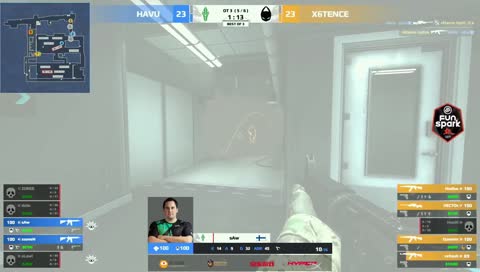 xseveN - 1vs3 clutch (CT - post-plant situation)