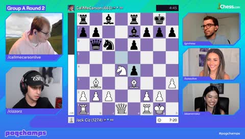 Chess stream tunes into Carson