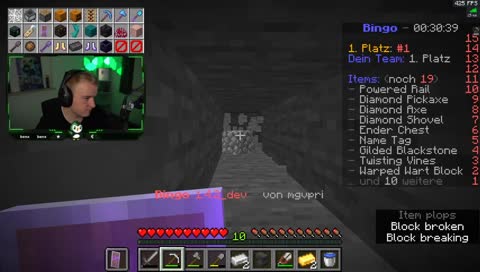 Der minecart sound ging in Bastis Video!!!