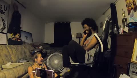 Streamer Plows Woman