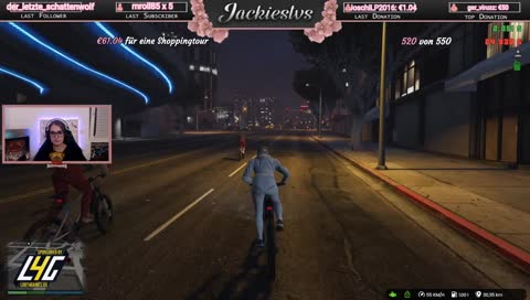 Sara Potter aufm Drahtesel