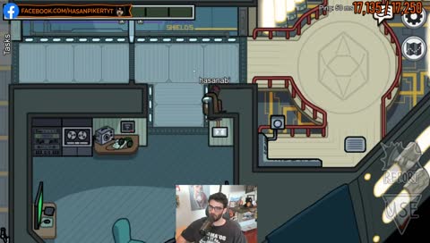 Reddit comments in Hasan's chat