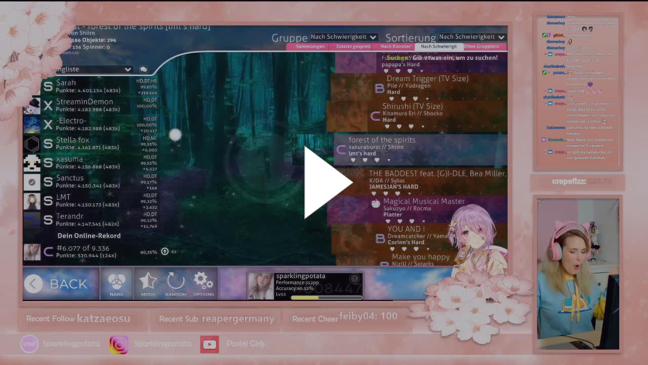 Sparklingpotata Twitch