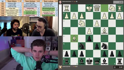 Hikaru asks Ludwig about his Among Us tournament pefromance