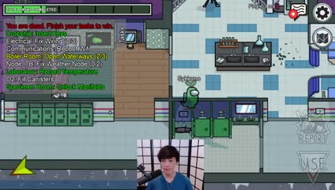 Toast and Aria clear each other