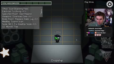 Lud leaves his fridge open