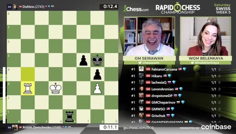 Premove blunder by Demchecnko