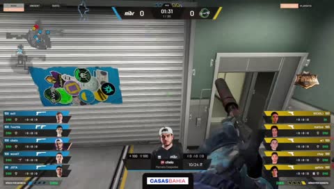 chelo põe quatro no chão no pistol (Nuke)