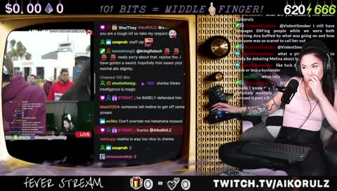 Zherka Being Creepy And Weird To Melina