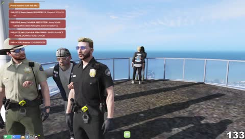 Giving the couple some privacy
