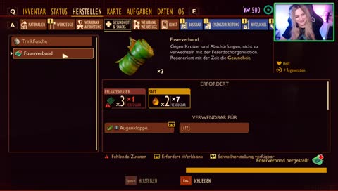 Eichelsaft reindrücken xD
