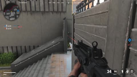 calls out before he's there