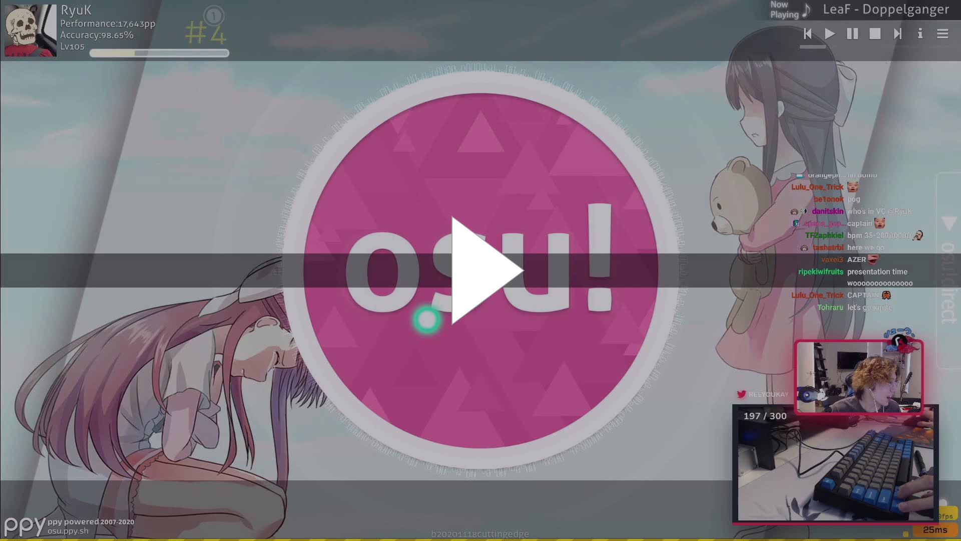 Ryuk Osu Canada Prep Talk Pog