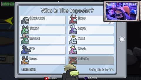 Trill liest Subs im Meeting vor :D