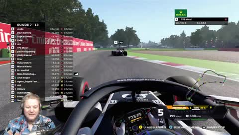 Jay macht den Ablfug 