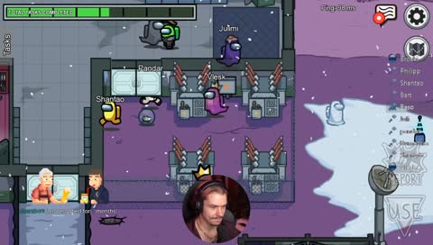 Shantao baggt durch die Gegend