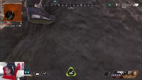 5 yr old carries Dad to Apex win