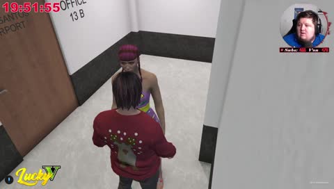 Kurz mal im Flughafen eskaliert 