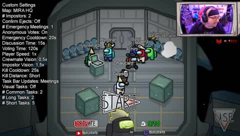 Wenn Dhalu Impostern erklären muss welche Tasks man faken kann und welche es nicht gibt