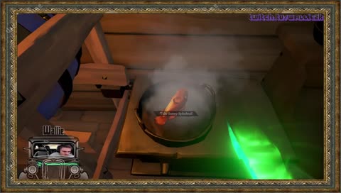 Wallie is new to cooking in Sea of Thieves