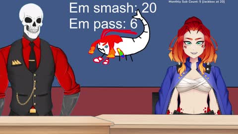 Skully's amazing timing.
