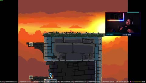 All the way down he goes KEKW