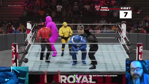 Here comes Kirby....