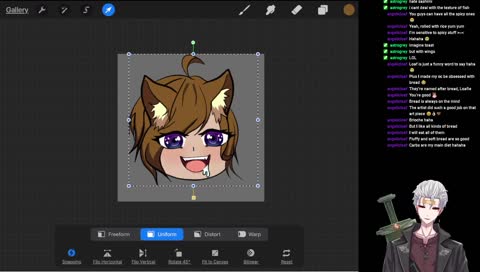 eto likes meat in his mouth