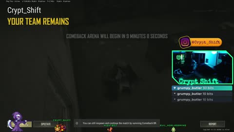 Crypt dead first again