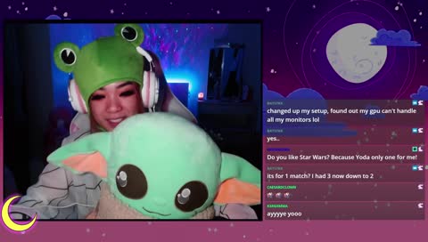 The Baby yoda Frog hitting the Dab