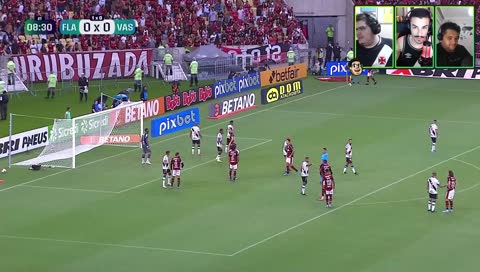 GOL DO FLAMENGO! ARÃO! OLHA A CARINHA DOS VASCAINOS