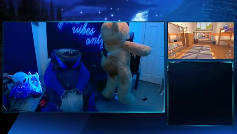 hugging and playing with Baba