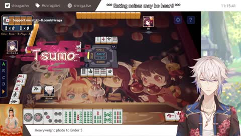 give this person luck in mahjong