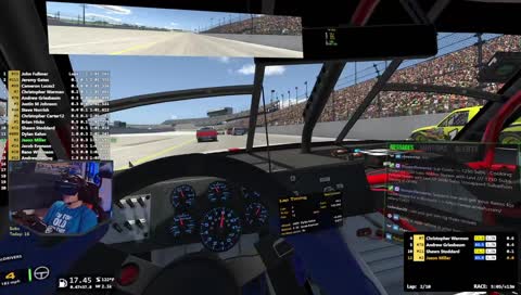 Just 2 laps?