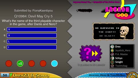 The Game is Called DMCV!