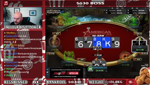 GRIM $630 BOSS ITM $38k Up Top | $22 6 Max Final 4 Tables $4k Up Top | 20 For 20 Challenge! <3