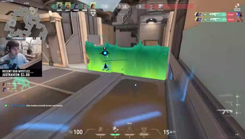 red stylin and doin a 360