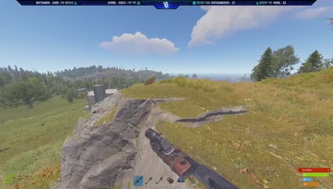 i cant tell but i think he died to a guy in the front.