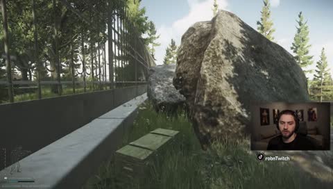 I didn't see him. Where?