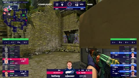 WOOD7 vence clutch 1v2 no retake da A